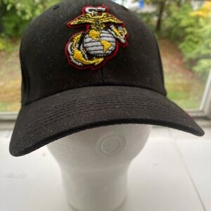 NWT MARINES CAP w Embroidered Icon & adjustable Velcro tab
